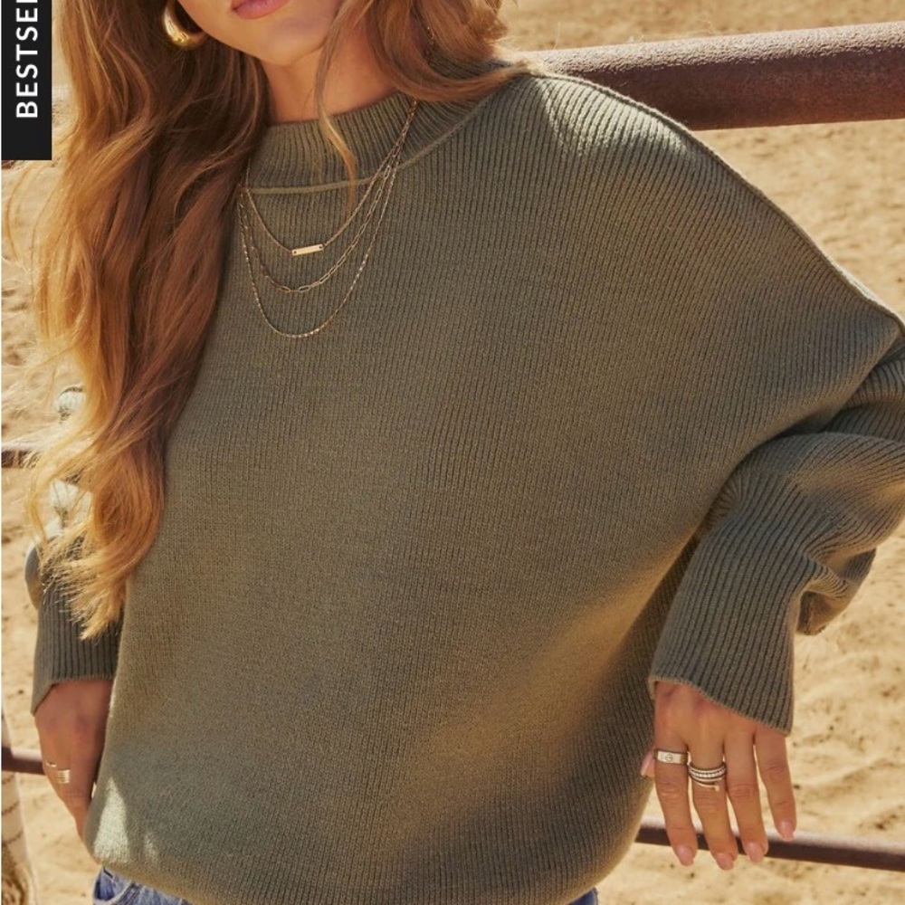 VICI Elouise Knit Oversized Pullover Sweater - Picture 2 of 5